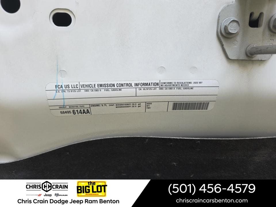 2022 RAM 1500 Classic Tradesman Regular Cab 4x2 8' Box