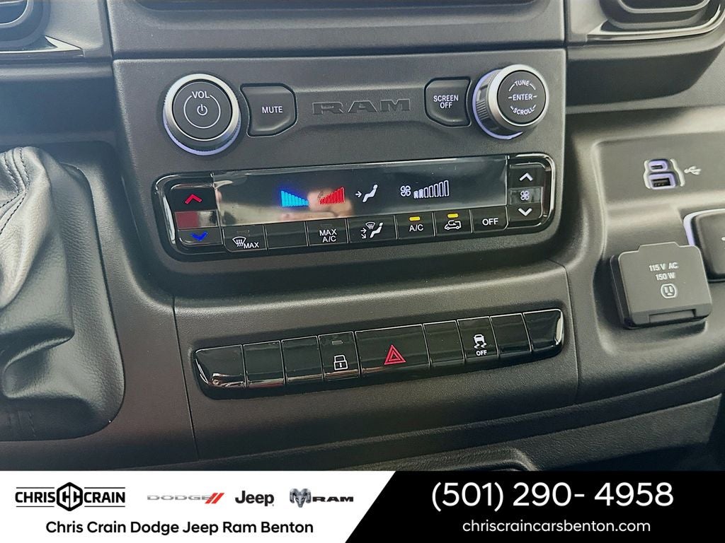 2026 RAM Ram ProMaster RAM PROMASTER 2500 TRADESMAN CARGO VAN LOW ROOF 136' WB