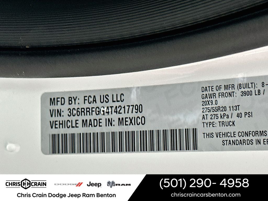2026 RAM 1500 RAM 1500 EXPRESS CREW CAB 4X4 5'7' BOX