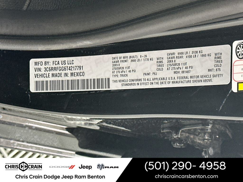 2026 RAM 1500 RAM 1500 EXPRESS CREW CAB 4X4 5'7' BOX