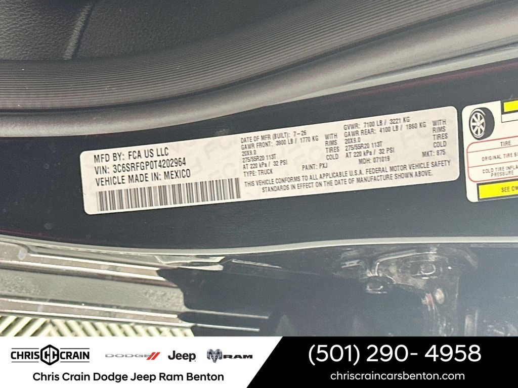 2026 RAM 1500 RAM 1500 EXPRESS CREW CAB 4X4 5'7' BOX