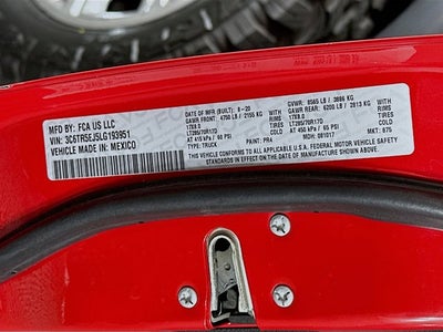 2020 RAM 2500 Power Wagon Crew Cab 4x4 6'4' Box