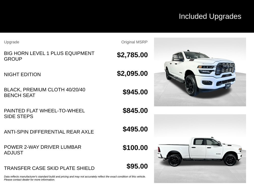 2026 RAM 2500 Big Horn Crew Cab 4x4 6'4' Box