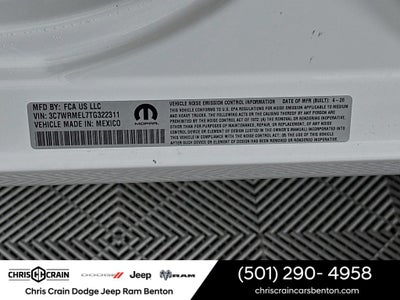 2026 RAM Ram 5500 Chassis Cab RAM 5500 TRADESMAN CHASSIS CREW CAB 4X2 60' CA