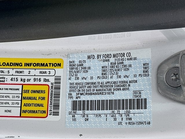 2025 Ford Bronco Sport Big Bend