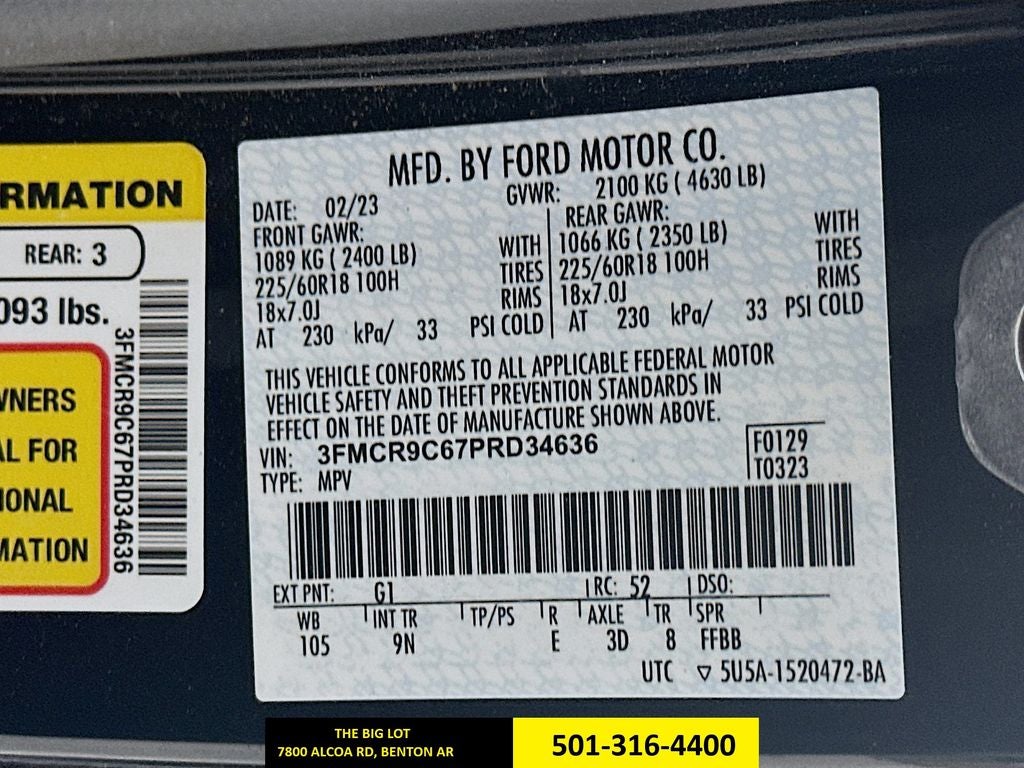 2023 Ford Bronco Sport Outer Banks