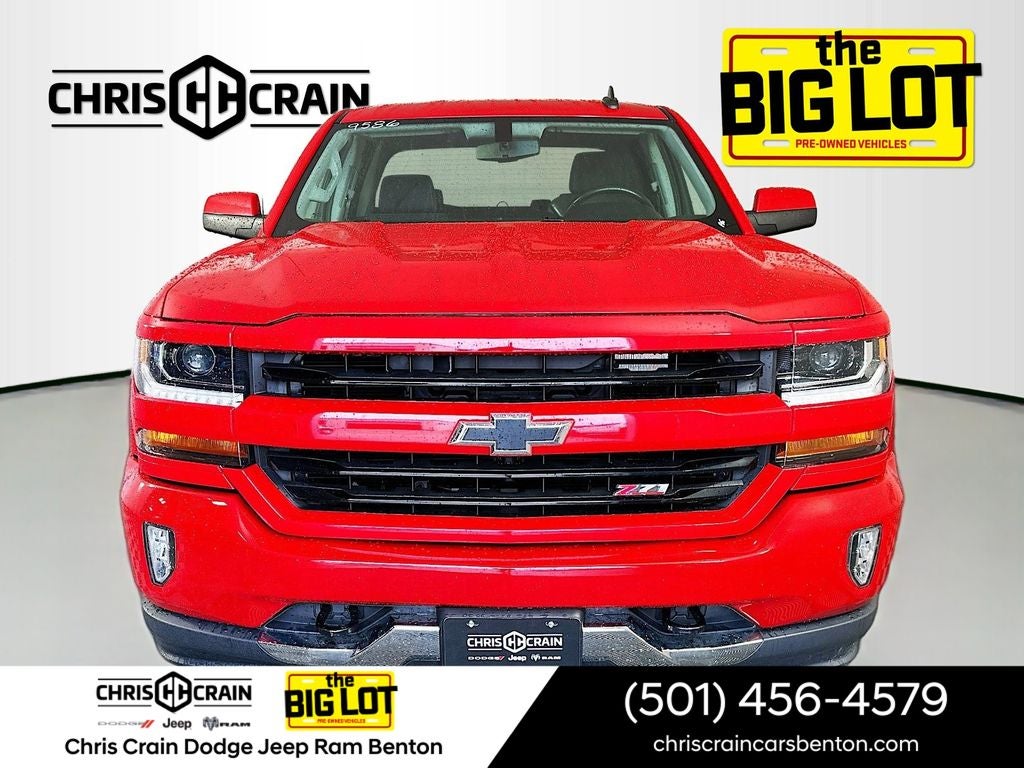 Used 2018 Chevrolet Silverado 1500 LT with VIN 3GCUKREC3JG459586 for sale in Little Rock