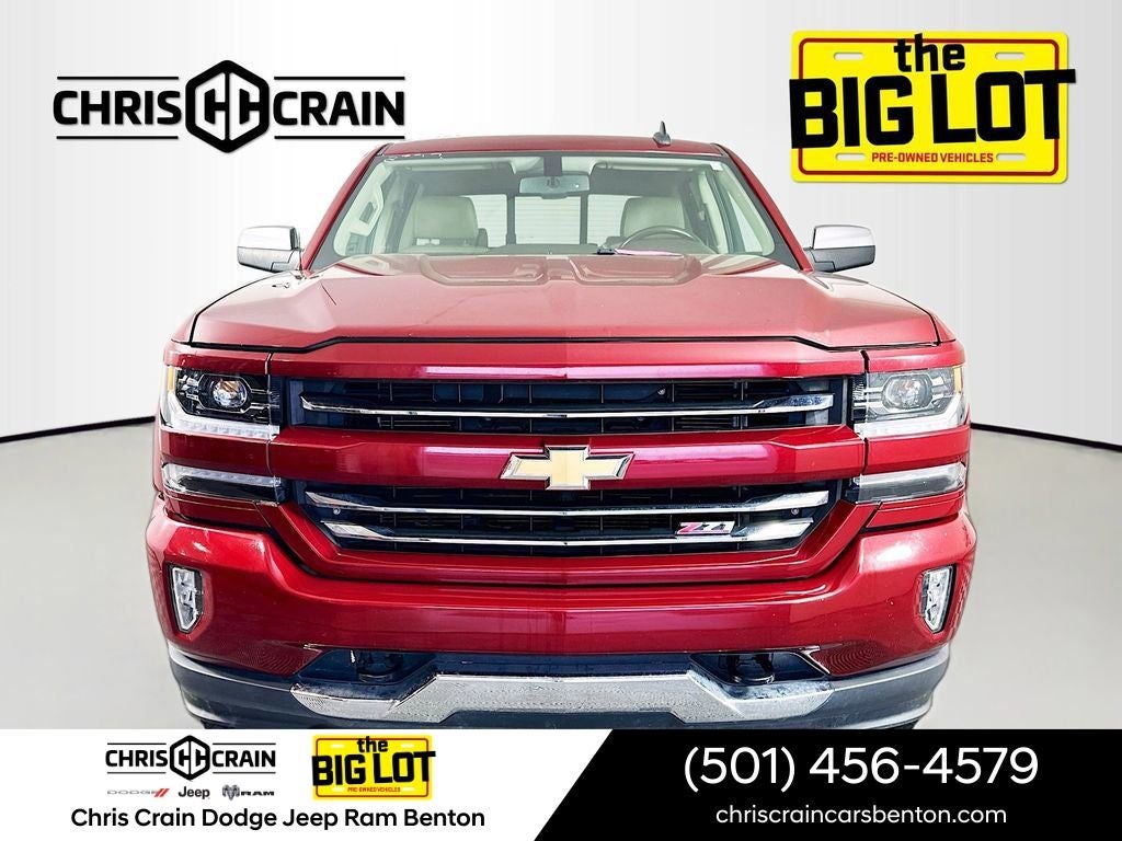 Used 2018 Chevrolet Silverado 1500 LTZ with VIN 3GCUKSEC4JG332322 for sale in Little Rock