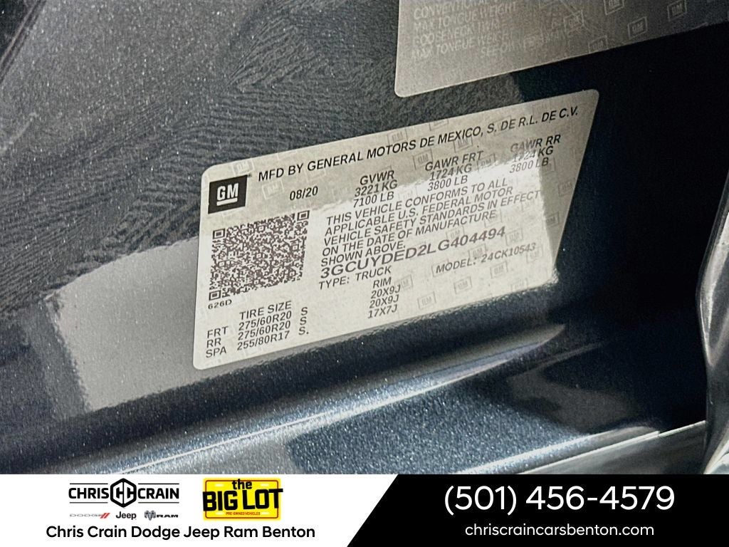 2020 Chevrolet Silverado 1500 4WD Crew Cab Short Bed LT