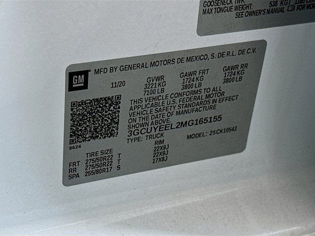 2021 Chevrolet Silverado 1500 4WD Crew Cab Short Bed RST