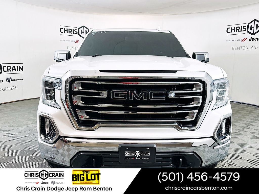 Used 2020 GMC Sierra 1500 SLT with VIN 3GTU9DED6LG323799 for sale in Little Rock