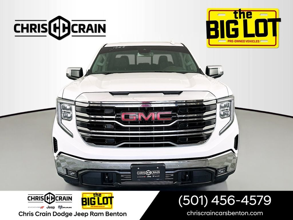 Used 2022 GMC Sierra 1500 SLT with VIN 3GTUUDED3NG659525 for sale in Little Rock