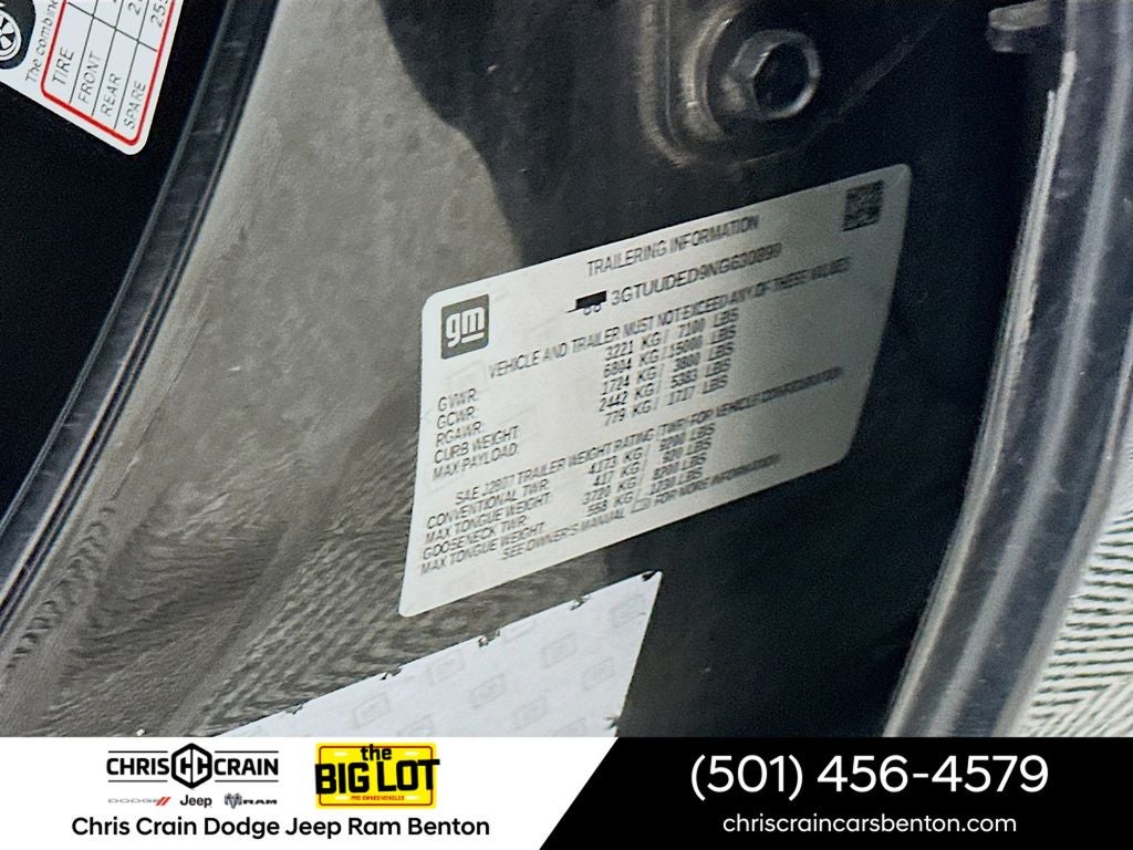 2022 GMC Sierra 1500 4WD Crew Cab Short Box SLT