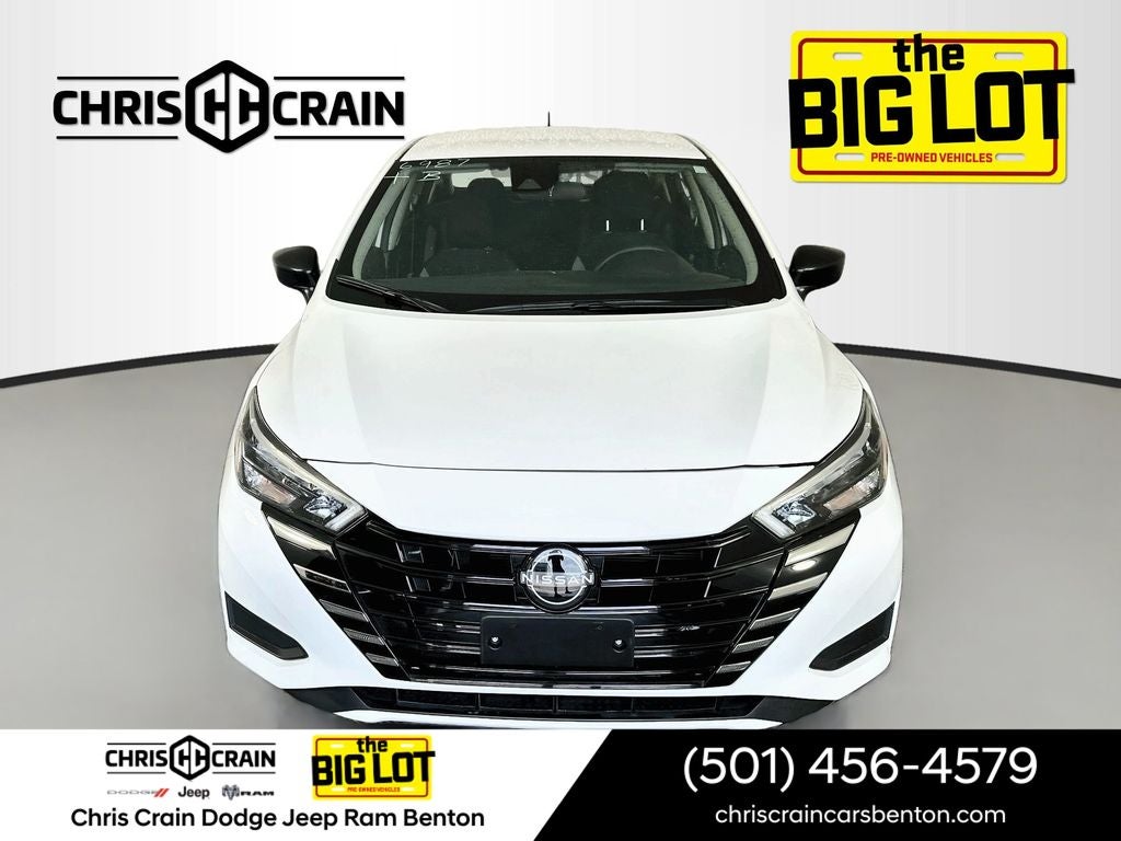 Used 2025 Nissan Versa Sedan S with VIN 3N1CN8DV6SL836987 for sale in Benton, AR