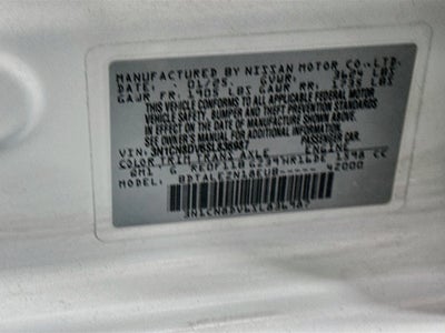 2025 Nissan Versa 1.6 S