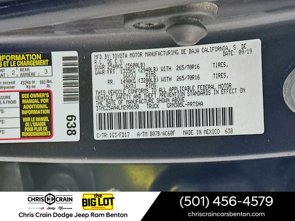 2020 Toyota Tacoma TRD Off-Road