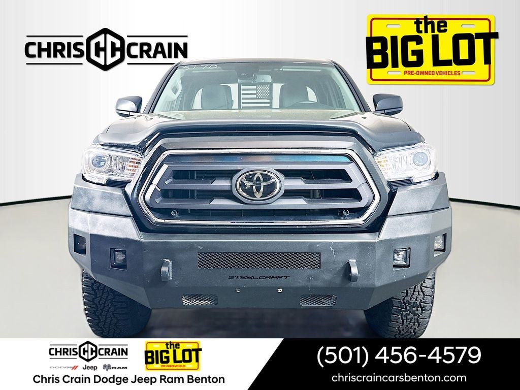 Used 2023 Toyota Tacoma SR5 with VIN 3TYSZ5AN9PT105170 for sale in Little Rock
