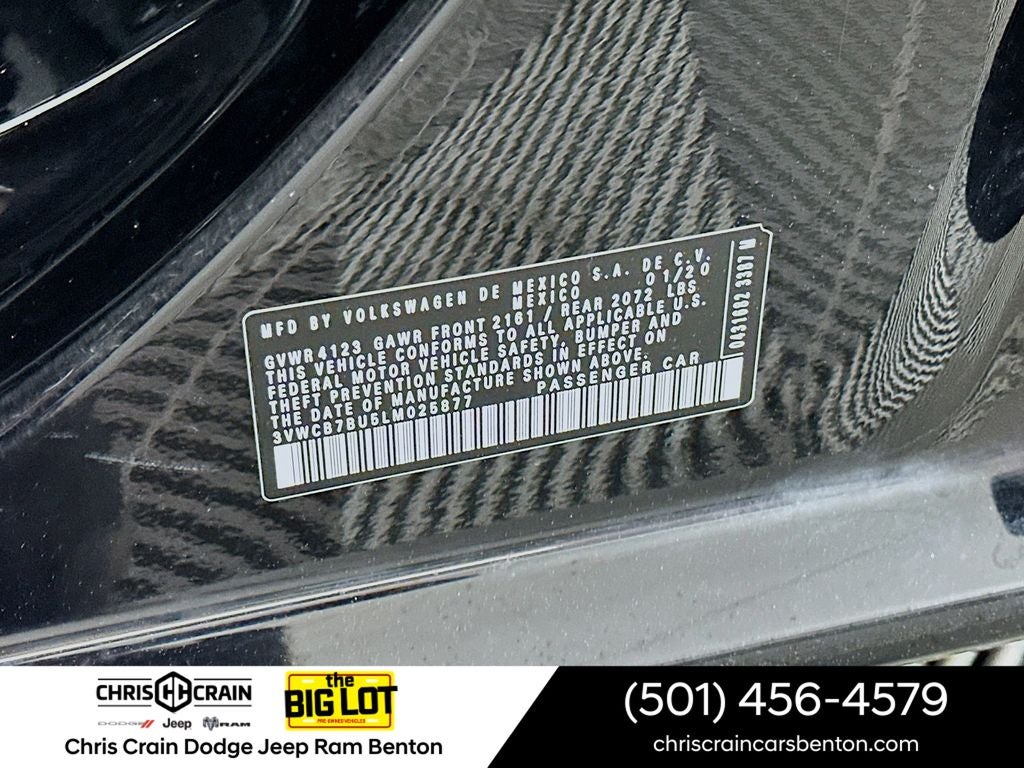 2020 Volkswagen Jetta 1.4T SE