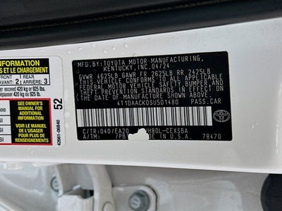 2025 Toyota Camry SE