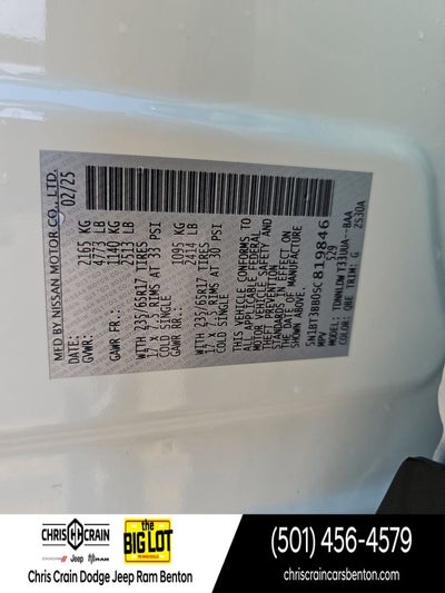 2025 Nissan Rogue Rock Creek