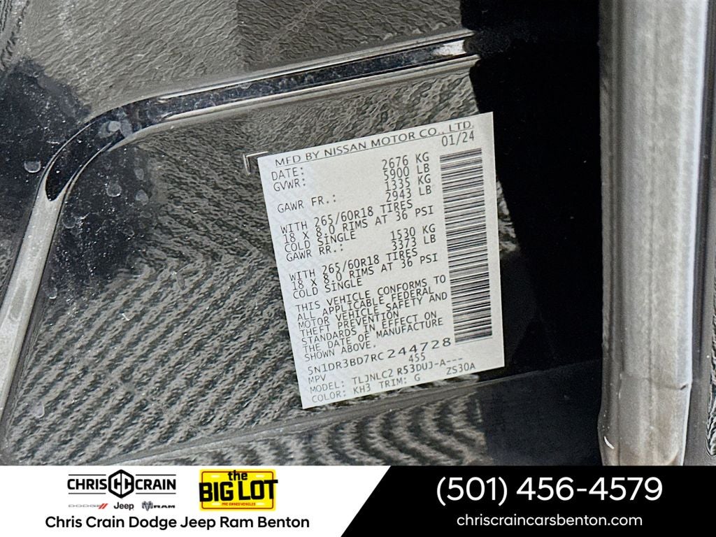 2024 Nissan Pathfinder Rock Creek 4WD