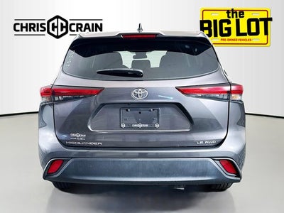 2022 Toyota Highlander LE