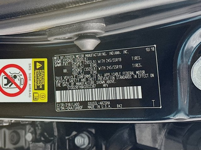 2019 Toyota Highlander Limited