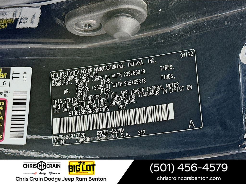 2022 Toyota Highlander XLE