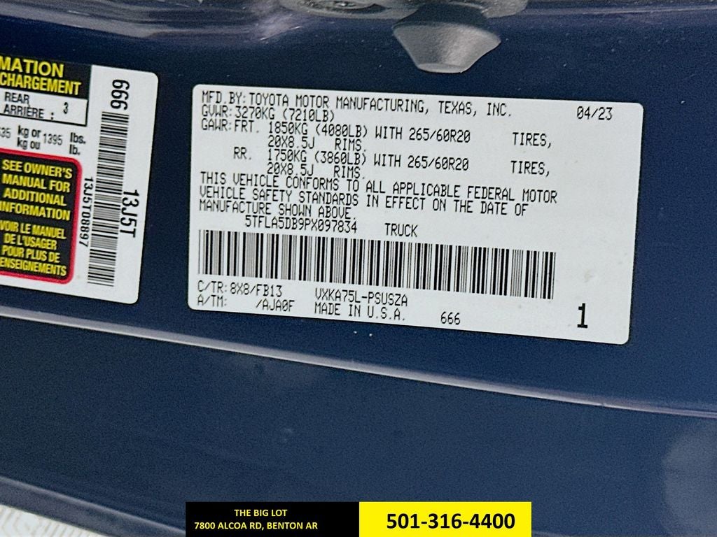 2023 Toyota Tundra SR5