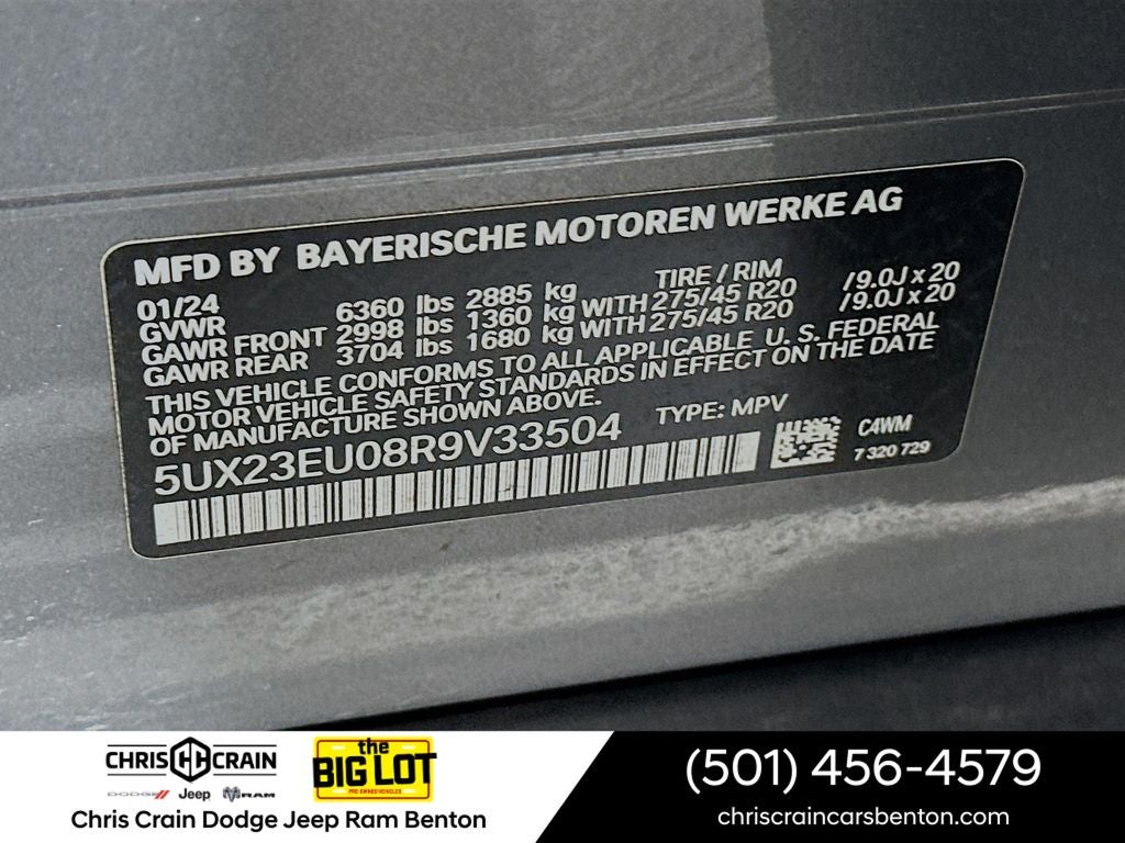 2024 BMW X5 xDrive40i