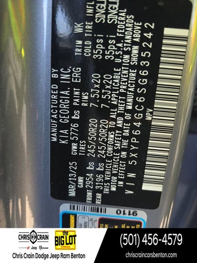 2025 Kia Telluride S