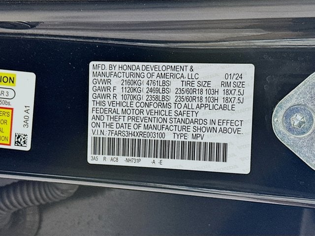 2024 Honda CR-V EX 2WD