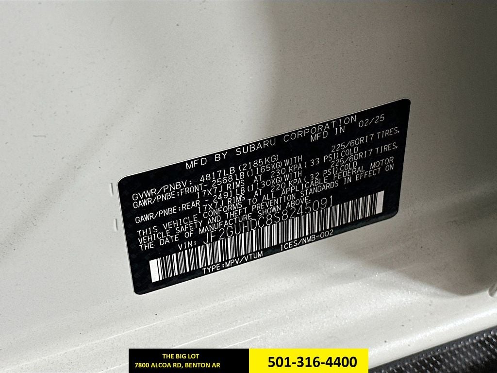 2025 Subaru Crosstrek Premium