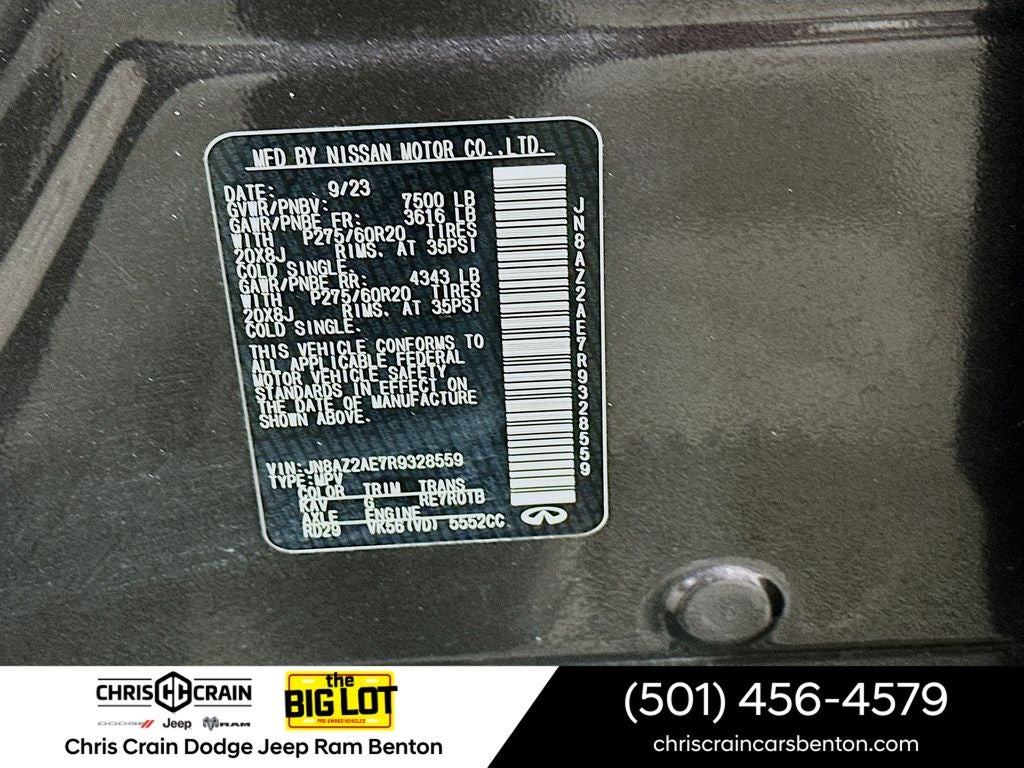 2024 INFINITI QX80 LUXE AWD