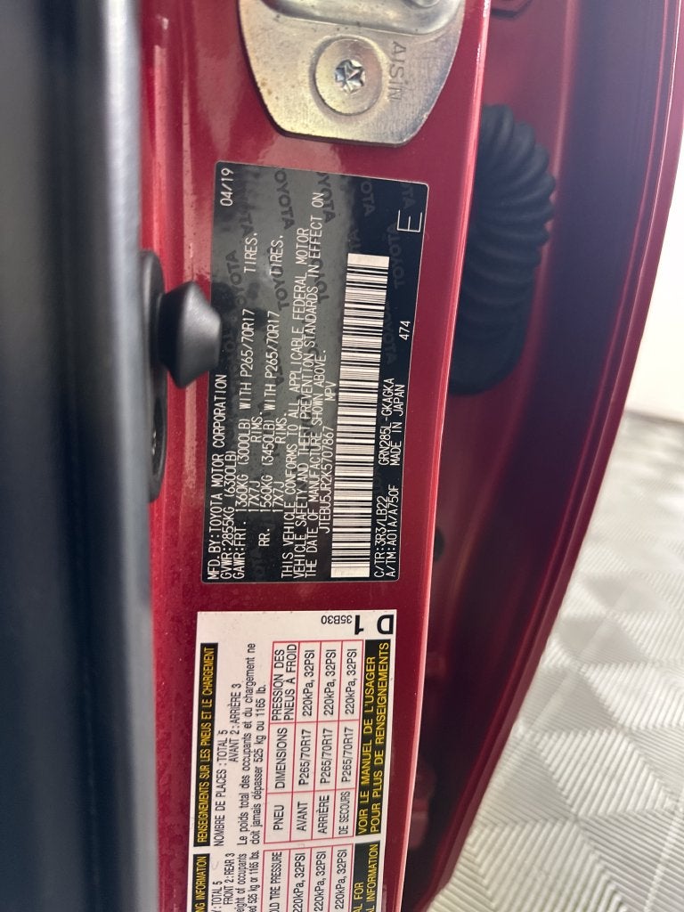 2019 Toyota 4Runner SR5