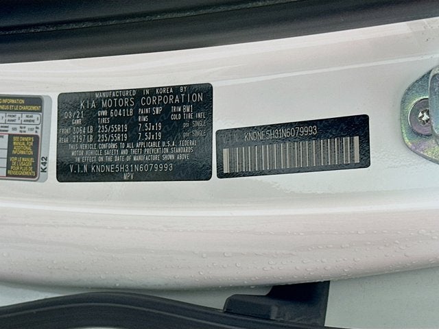 2022 Kia Carnival MPV SX Prestige