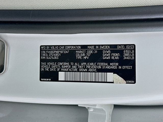 2023 Volvo XC90 B6 Plus 7-Seater