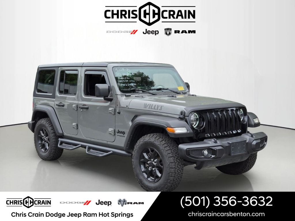 2021 Jeep Wrangler Unlimited Willys 4x4