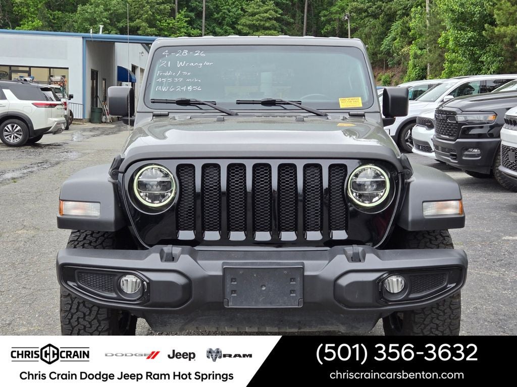 2021 Jeep Wrangler Unlimited Willys 4x4