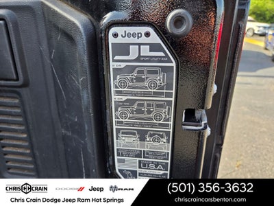 2023 Jeep Wrangler 4-Door Sport S 4x4