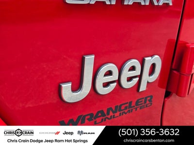 2018 Jeep Wrangler Unlimited Sahara 4x4