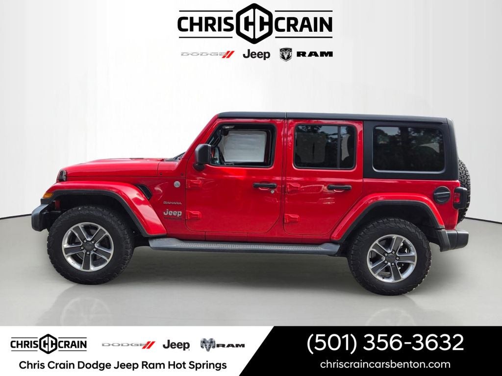 2018 Jeep Wrangler Unlimited Sahara 4x4