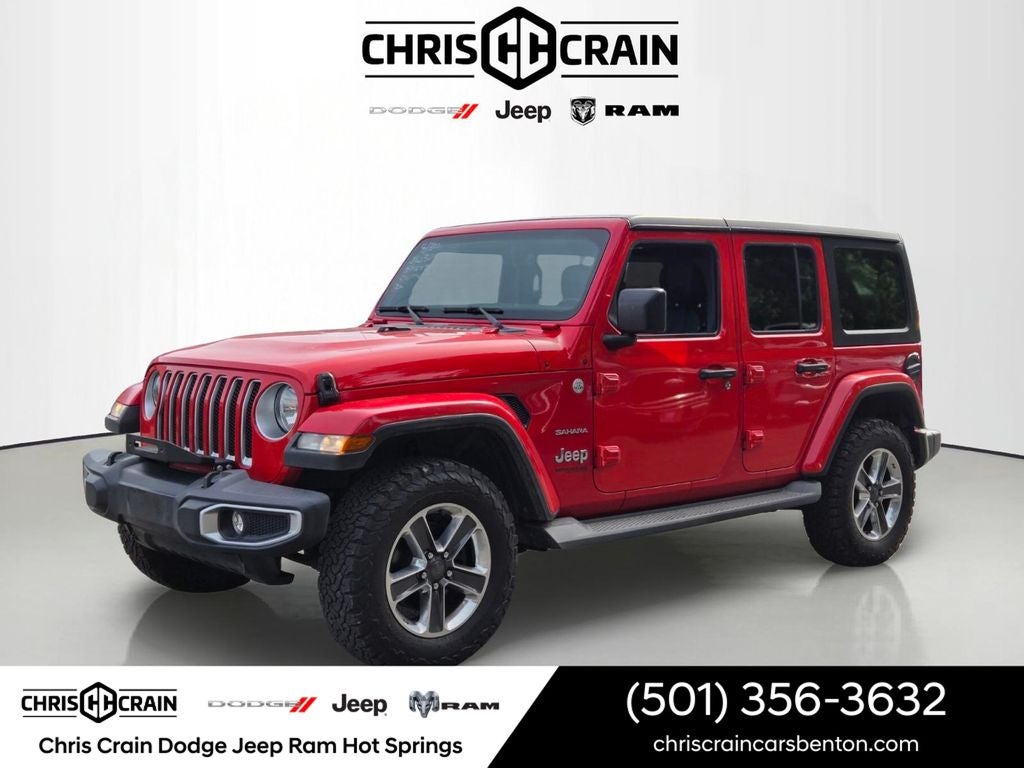 2018 Jeep Wrangler Unlimited Sahara 4x4