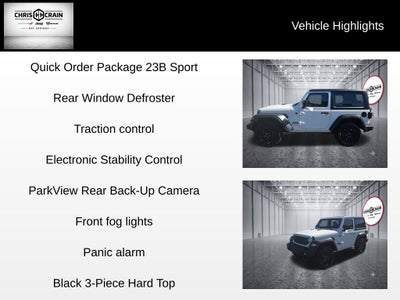 2025 Jeep Wrangler 2-Door Sport 4x4