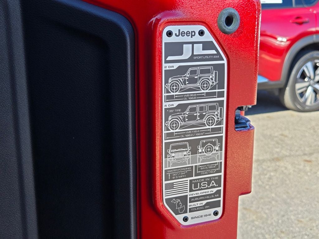 2026 Jeep Wrangler WRANGLER 4-DOOR SPORT S