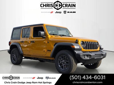 2026 Jeep Wrangler WRANGLER 4-DOOR SPORT S