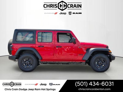 2026 Jeep Wrangler WRANGLER 4-DOOR SPORT