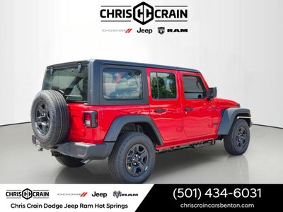2026 Jeep Wrangler WRANGLER 4-DOOR SPORT
