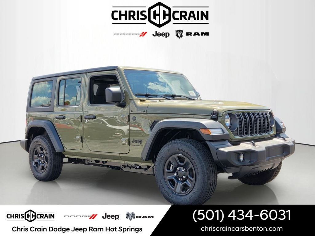 2026 Jeep Wrangler WRANGLER 4-DOOR SPORT