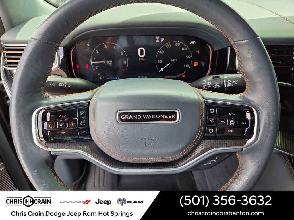2023 Jeep Grand Wagoneer Series III Obsidian 4x4